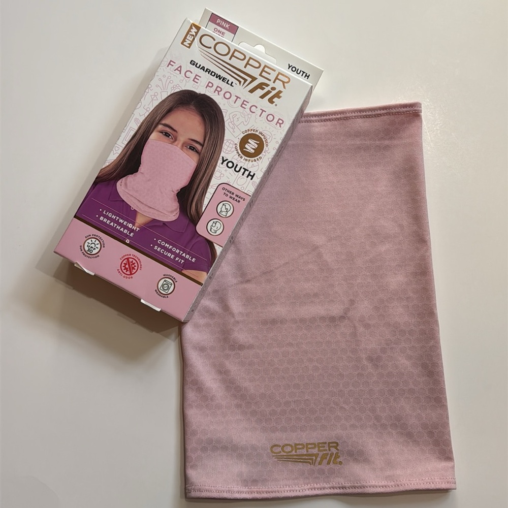 Copper Fit Gaurdwell Pink Face Protector - Picture 3 of 4